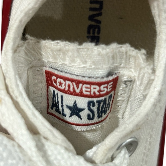 Converse Lace Up Chuck Taylor All Star Infant Toddler Low Tops Shoes Size 5 - Picture 6 of 7